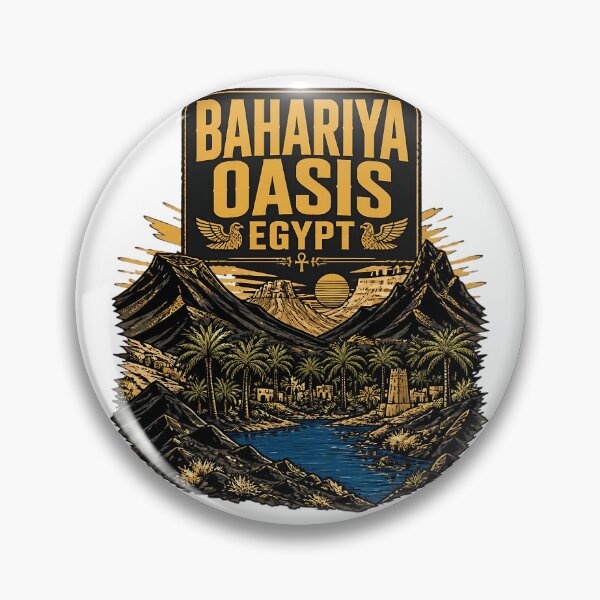 Item preview, Bahariya Oasis Egypt Vintage Travel Tourism designed and sold by TravelersGems.