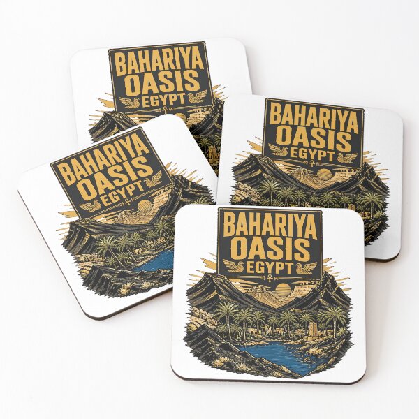 Item preview, Bahariya Oasis Egypt Vintage Travel Tourism designed and sold by TravelersGems.