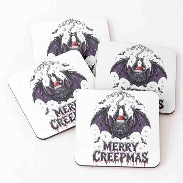 Item preview, Merry Creepmas Goth Christmas Shirt Funny Spooky Holiday Gift designed and sold by thestevebro.