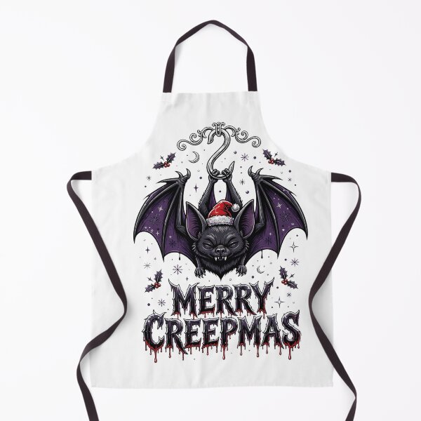 Item preview, Merry Creepmas Goth Christmas Shirt Funny Spooky Holiday Gift designed and sold by thestevebro.