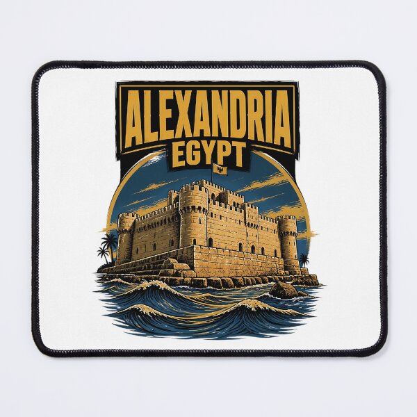 Item preview, Alexandria Egypt Vintage Travel Tourism designed and sold by TravelersGems.