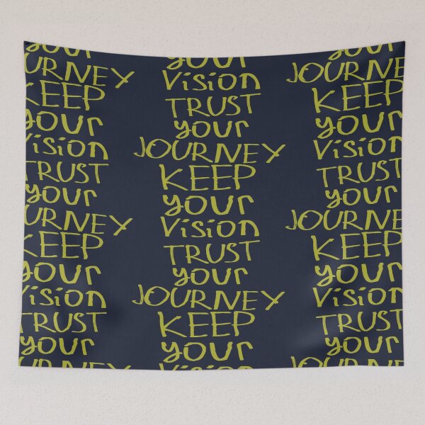 Item preview, Keep the Vision. Trust Your Journey designed and sold by kinpirks.