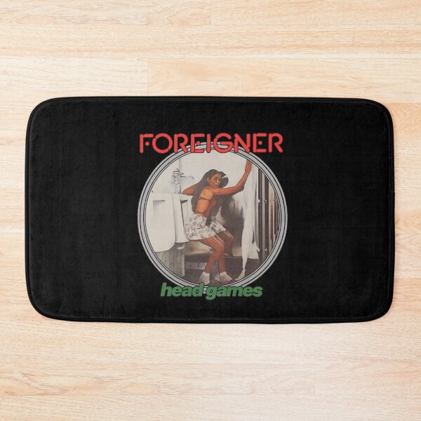 Item preview, Foreigner – Head Games Retro Cover Circle designed and sold by Benoitecamile.
