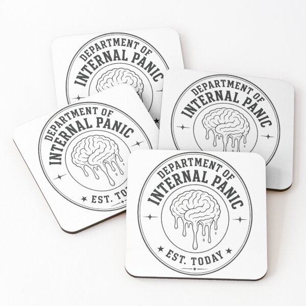 Item preview, Department Of Internal Panic - Funny Corporate Burnout Est Today Minimalist designed and sold by IbericoStudio.