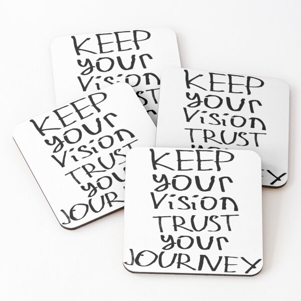 Item preview, Keep the Vision. Trust Your Journey designed and sold by kinpirks.