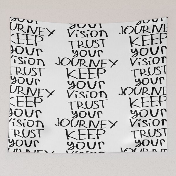 Item preview, Keep the Vision. Trust Your Journey designed and sold by kinpirks.