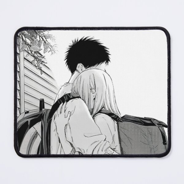 Item preview, Monochromatic Student Hug - Youth Romance Manga Art designed and sold by moosesclub.
