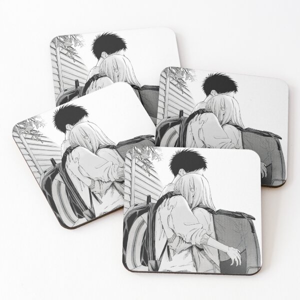 Item preview, Monochromatic Student Hug - Youth Romance Manga Art designed and sold by moosesclub.