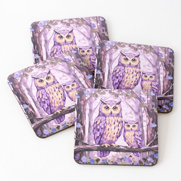 Item preview, Maternal Bond in a Purple Forest designed and sold by the artedivino.