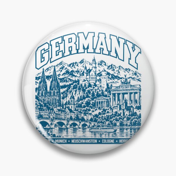 Item preview, Germany Retro | Travel, Castles & Cities designed and sold by EdwinkOne.