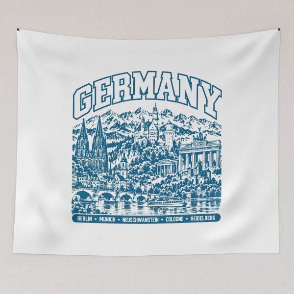 Item preview, Germany Retro | Travel, Castles & Cities designed and sold by EdwinkOne.