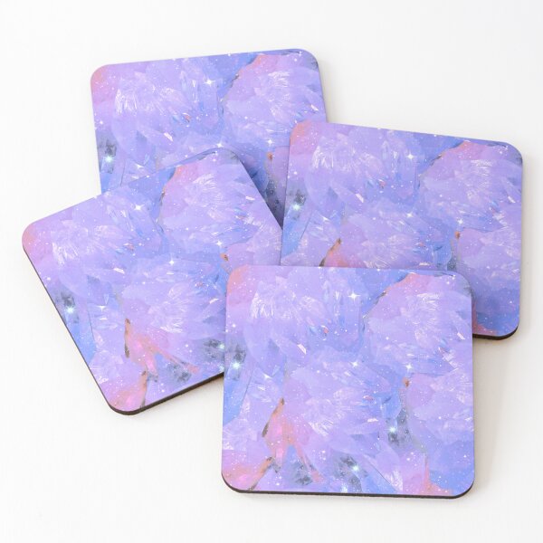 Item preview, Violet Purple Crystal Gemstone Abstract Art designed and sold by Sania Wazir Studio.