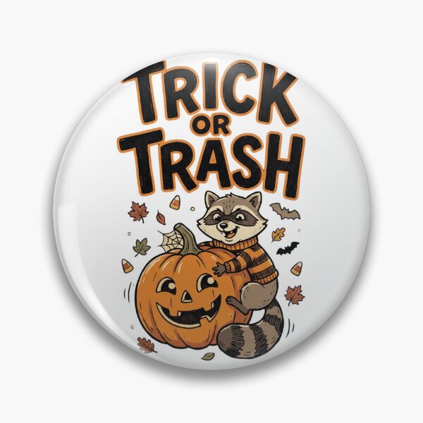 Item preview, Trick or Trash - Halloween designed and sold by world+167.