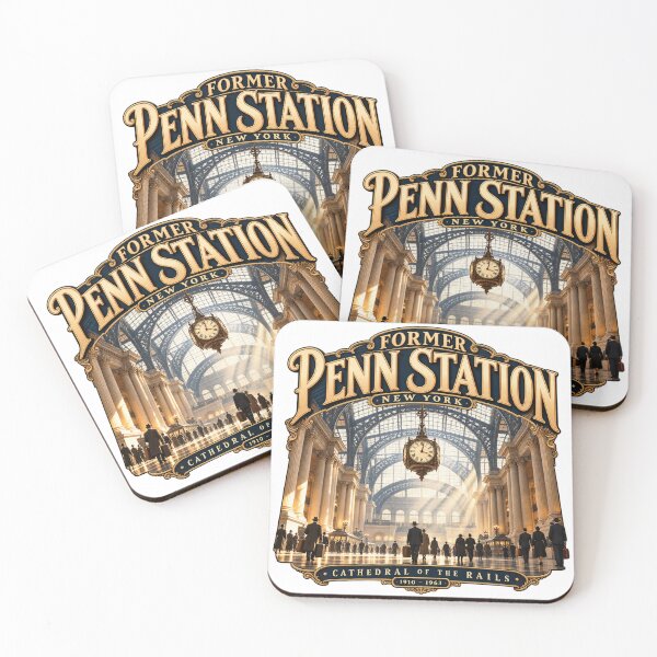 Item preview, Former Penn Station — Cathedral of the Rails — New York 1910 designed and sold by Past in Threads.