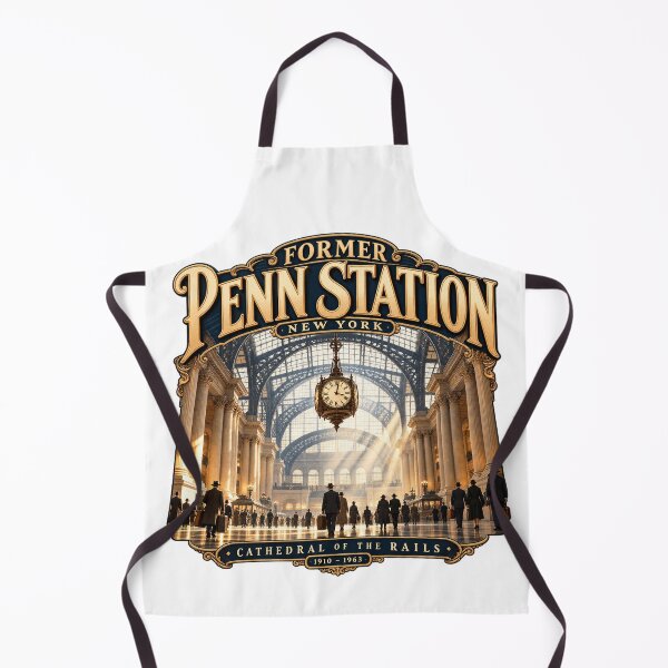 Item preview, Former Penn Station — Cathedral of the Rails — New York 1910 designed and sold by Past in Threads.