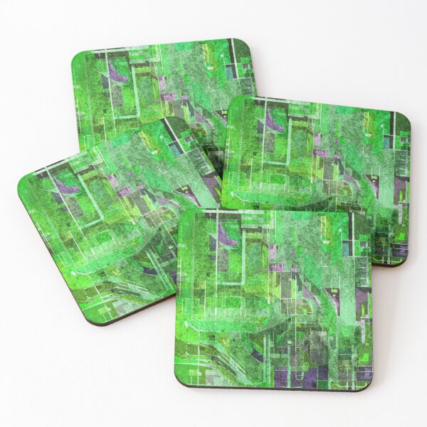 Item preview, Abstract map designed and sold by kinpirks.