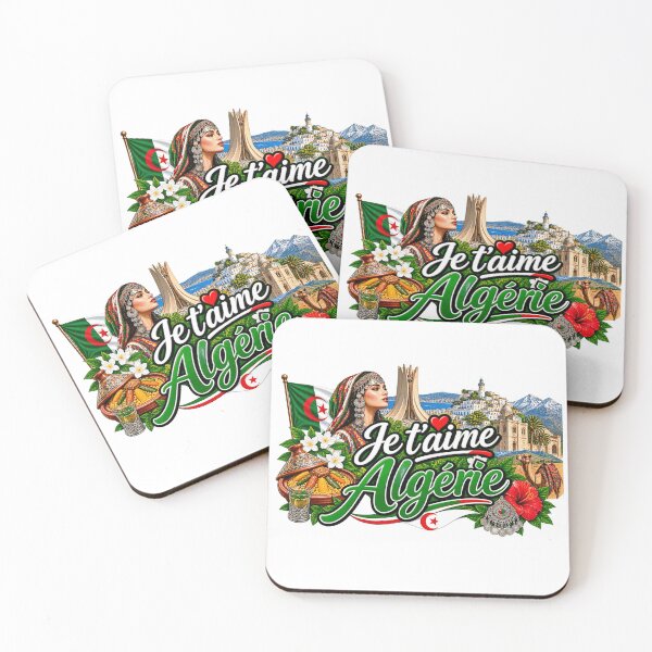 Artikelvorschau, Ich liebe dich, Algerien! – Algerisches Damendesign entworfen und verkauft von POP FACTORY.