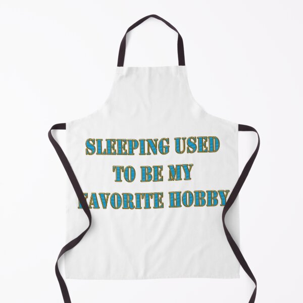 Item preview, Sleeping used to be my favorite hobby - Menopause Humor designed and sold by Yamy Morrell Art and Design.