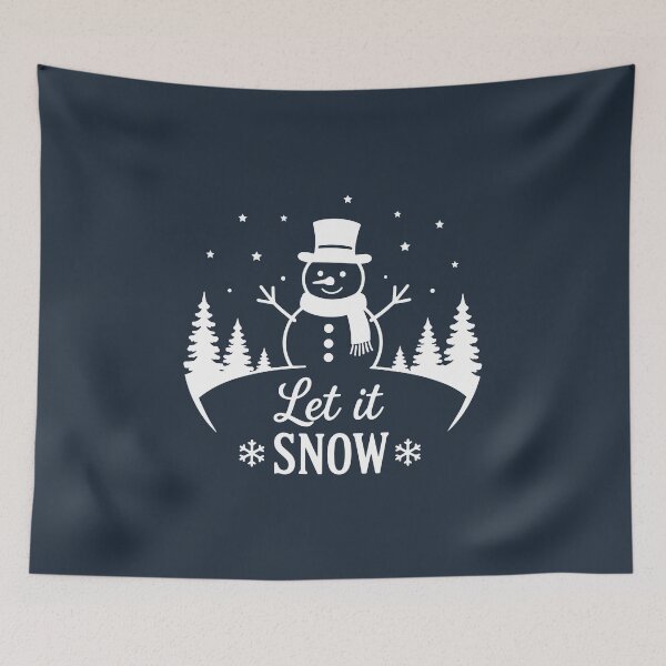 Item preview, Let It Snow – Festive Holiday Art designed and sold by Tklezardesigns.