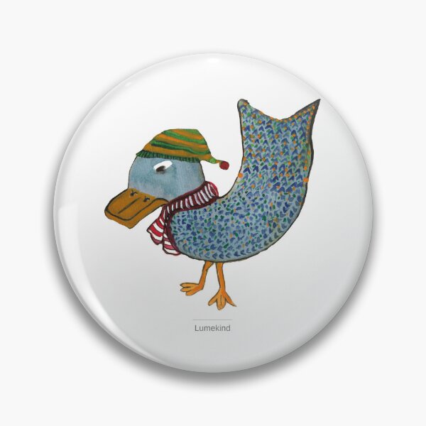 Item preview, Cozy Winter Duckling Watercolor designed and sold by lumekind.