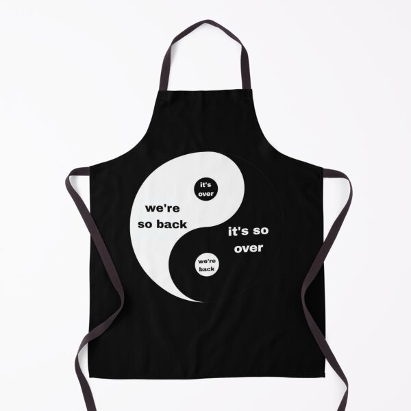 Item preview, We're So Back, It's So Over Yin Yang  designed and sold by mariefigarella.