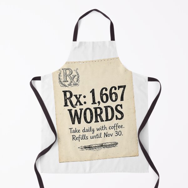 Item preview, Rx: 1,667 Words Daily — Novel Writing Month Prescription designed and sold by thestevebro.