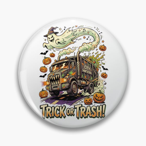 Item preview, Trick or Trash - Halloween designed and sold by world+167.
