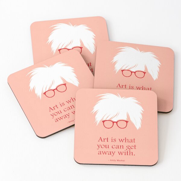 Item preview, Art is what you can get away with – Warhol Quote designed and sold by Art & Coffee.