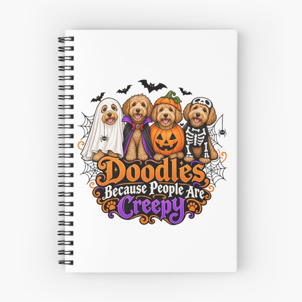 Item preview, Doodles Because People Are Creepy Halloween Dog Costume designed and sold by Whirx.