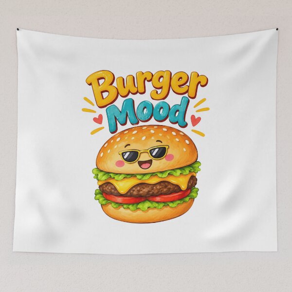 Item preview, Burger Mood designed and sold by trendspatterns.