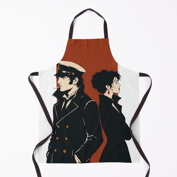 Item preview, Corto Maltese Inspired Art Print | Romantic Sailor Couple Decor | Vintage Comic Art designed and sold by Studio pod Burom.
