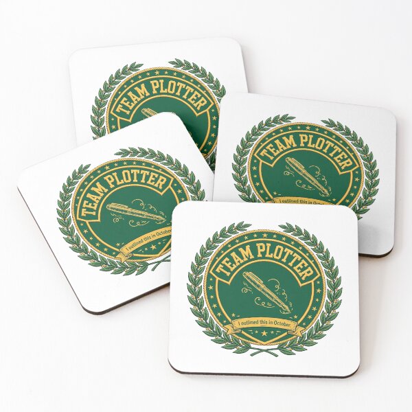 Item preview, Team Plotter Badge — I Outlined This in October designed and sold by thestevebro.
