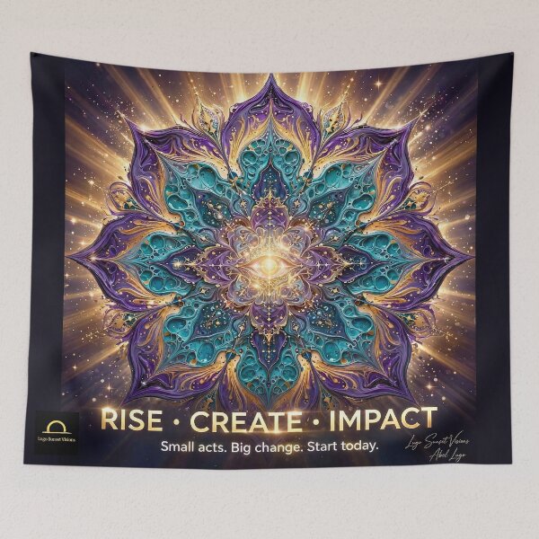 Item preview, RESILIENCE EYE MANDALA•ART THAT HEALS•ABEL LUGO•LSV designed and sold by Lugo Sunset Visions.
