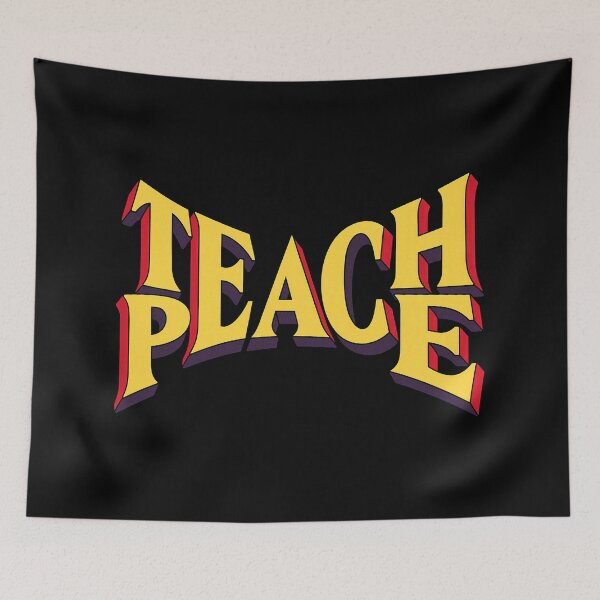 Item preview, Teach peace  designed and sold by abby-thorns.