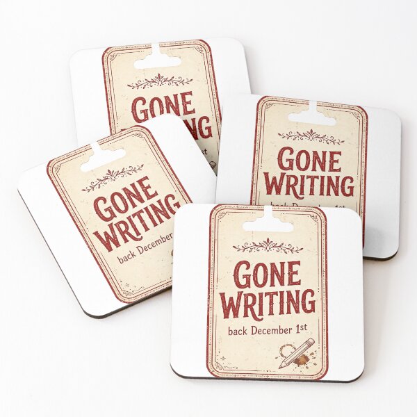 Item preview, Gone Writing Back December 1st — Door Hanger designed and sold by thestevebro.