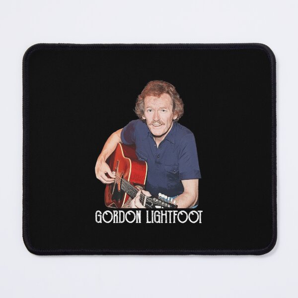Item preview, Gordon Lightfoot Vintage Acoustic Guitar Portrait designed and sold by wonder-reject.