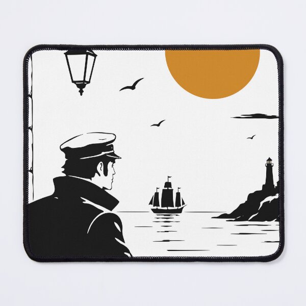 Item preview, Beyond the Horizon | Corto Maltese Inspired Art Print | Nautical Adventure Print | Vintage Maritime Art designed and sold by Studio pod Burom.