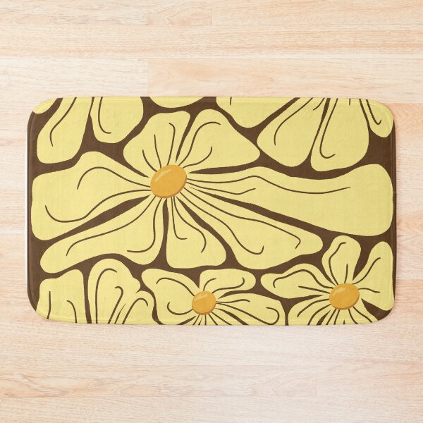 Item preview, Retro neutral flower print designed and sold by EJs .
