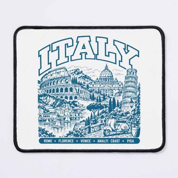 Item preview, Italy Retro | Rome, Venice, Pisa & Amalfi designed and sold by EdwinkOne.