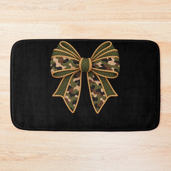 Item preview, Military Camo Bow Veteran Hunter Patriot Support designed and sold by drawwiika+44.