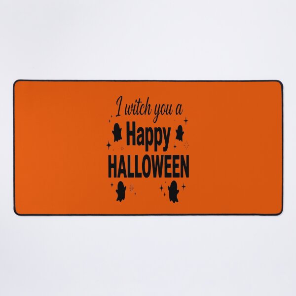 Item preview, I Witch You A Happy Halloween Ghost Pun Quote designed and sold by Custom Crest.