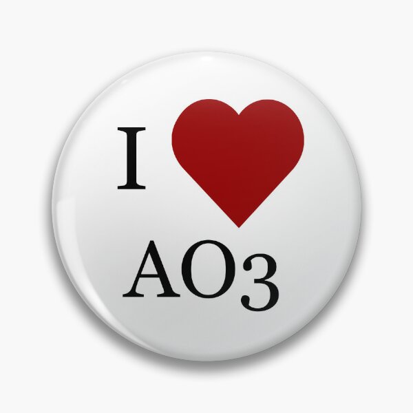 Item preview, I Heart AO3 / archiveofourown  designed and sold by keysfandomfinds.