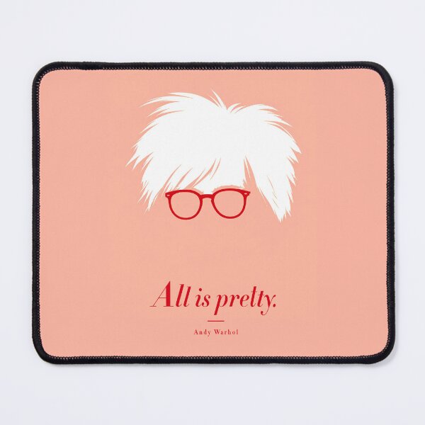 Item preview, All Is Pretty – Warhol Quote designed and sold by Art & Coffee.