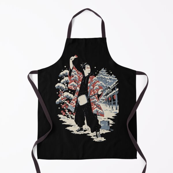 Item preview, shamisen street musician ukiyoe woodblock graphic tee designed and sold by WAVE-JP.