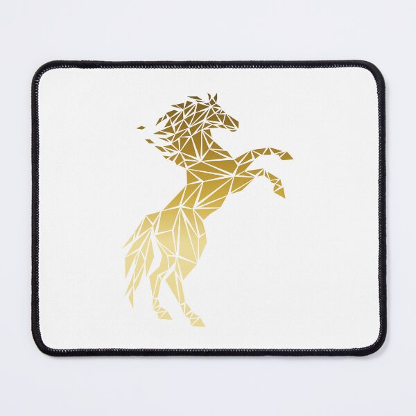 Item preview, Geometric Horse - Gold designed and sold by Espyr.Art.