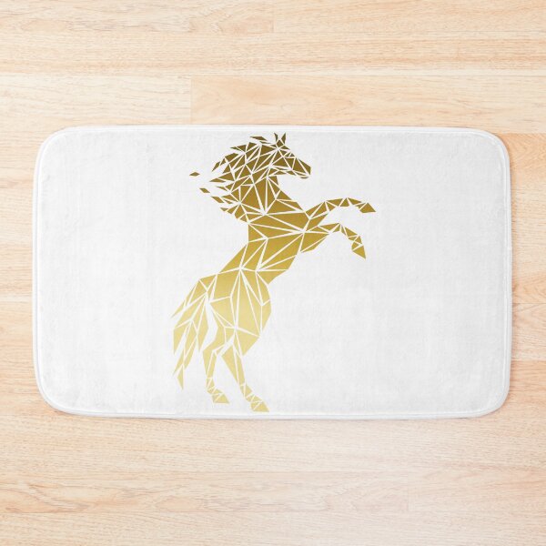 Item preview, Geometric Horse - Gold designed and sold by Espyr.Art.