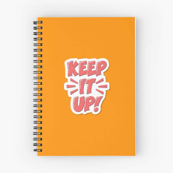 Item preview, Keep It Up Retro Typography Motivational designed and sold by PixellaneArt.