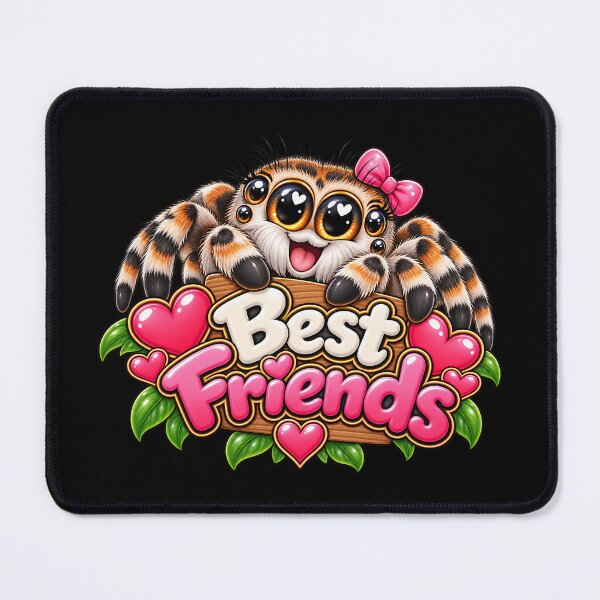 Item preview, Best Friends Jumping Spider – Cute Kawaii Spider & Arachnid Friendship Design designed and sold by aventi24.