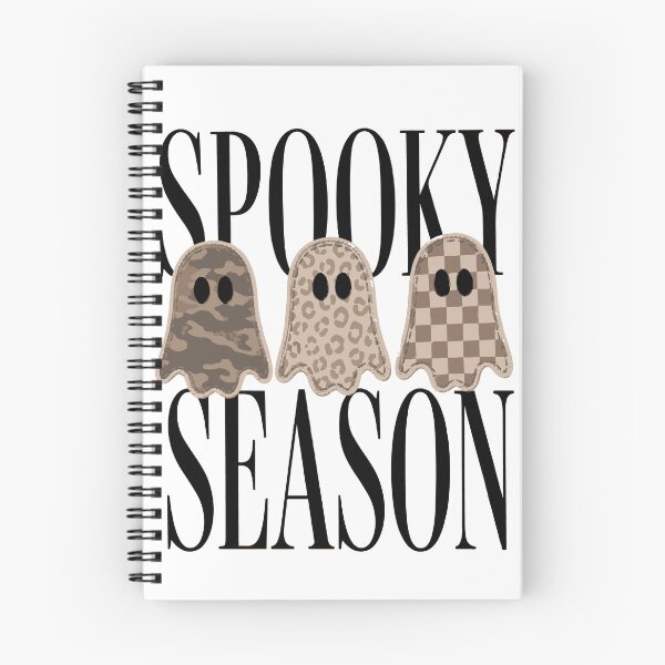 Item preview, Spooky Season Neutral Ghosts Leopard Camo Checkered designed and sold by CreativeBrains7.