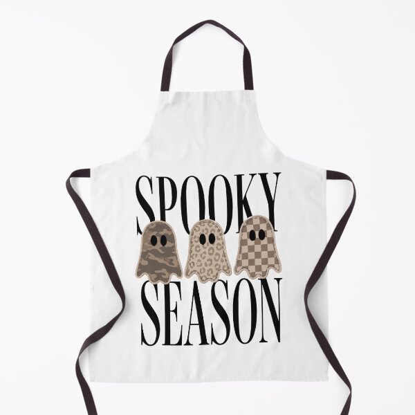 Item preview, Spooky Season Neutral Ghosts Leopard Camo Checkered designed and sold by CreativeBrains7.